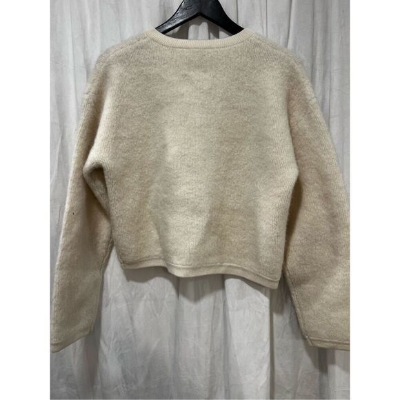 Rag & Bone Women's Cream Kaia Bouclé Cardigan Sweater Top Size Small NWOT - Picture 8 of 8